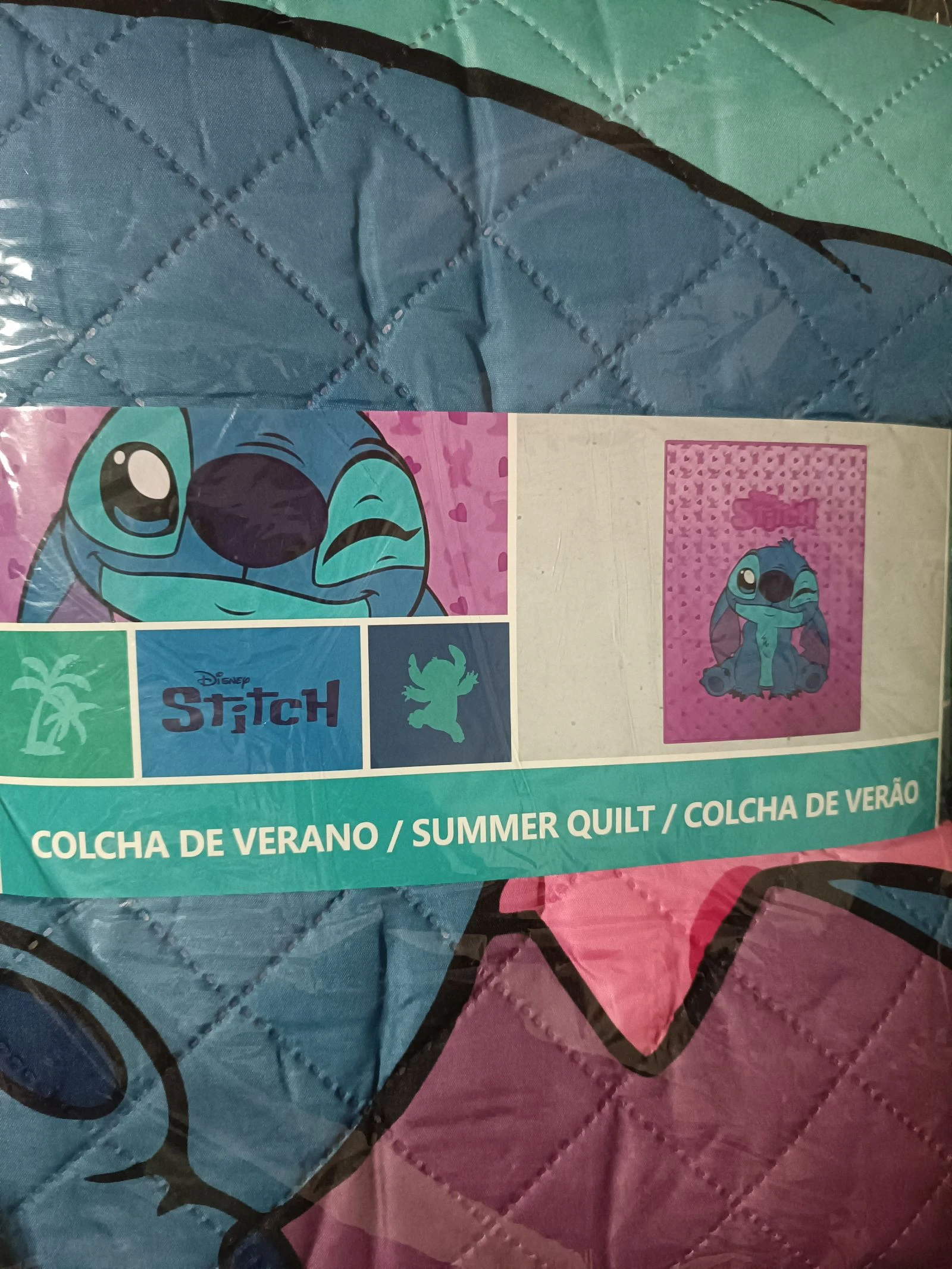 Colcha de Stitch 